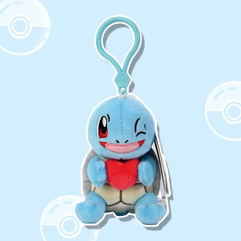 Pokemon Jigglypuff Charmander Gengar Squirtle Mimikyu Kawaii Plush Stuffed Toy Keychain Backpack Pendant Keyring Birthday Gifts