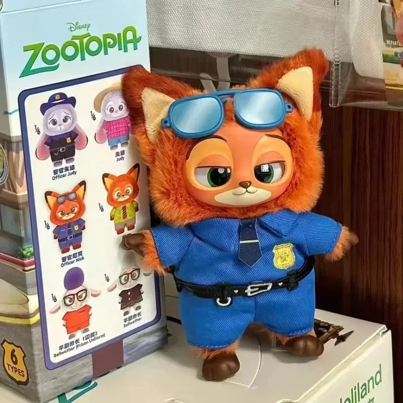 Original Zootopia2 Blind Box Nick Judy Action Figure Plush Vinyl Doll Mystery Surprise Box Anime Figures Cartoon Collection Toy