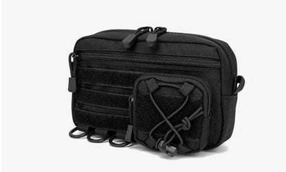 1000D EDC Pouch Molle Organizer Bag Utility EDC Tool Pouch Horizontal Modular Pouch Outdoor Waist Pack EMT Hunting Fanny Pack