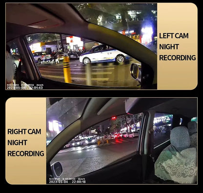 4Lens Car DVR 360 Degrees Video Recorder 1080P Dash Cam 3/4Channel Front Right left optional Rear View camera Car accessory