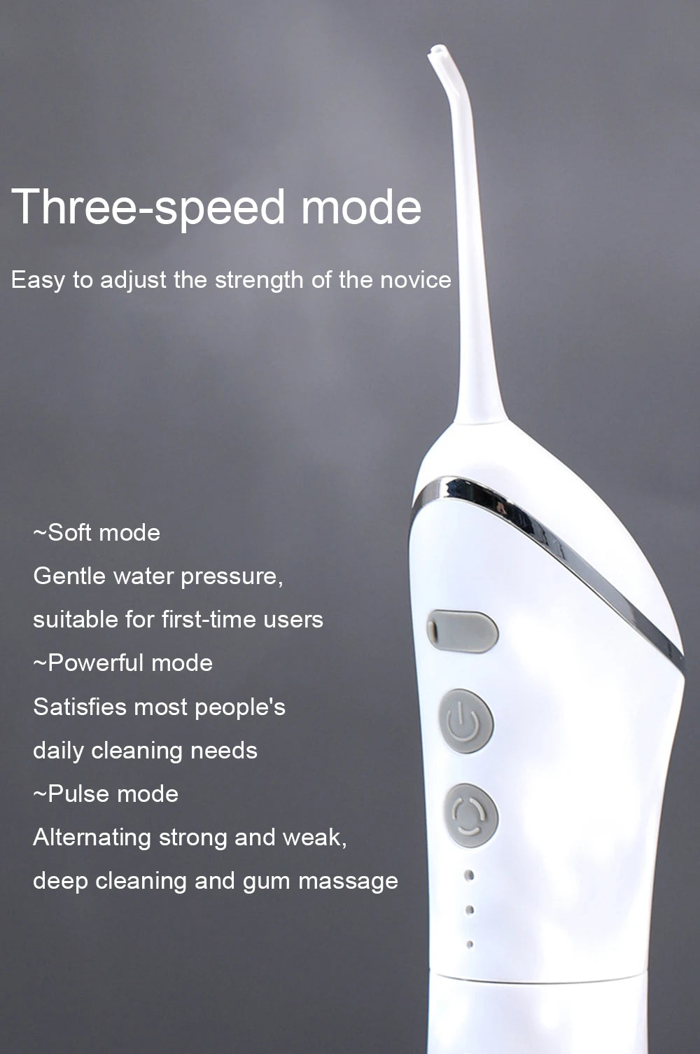 YOUPIN Oral Irrigator Water Flosser Electric Dental Whitening USB Rechargeable Gums Care Portable Jet Tooth Scaler MI NEW