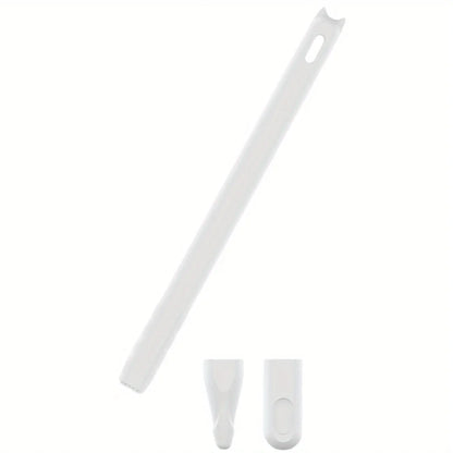 Good quality Cartoon silicone pen case for ApplePencil 2 generation Anti-slip and anti-drop tablet stylus case Solid color Cover