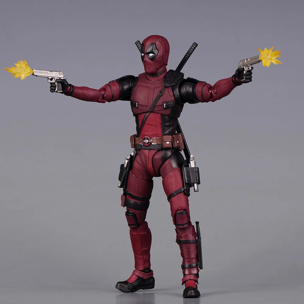 SHF X-Men Deadpool 2 Articulated Joints Moveable Action Figure Toys PVC Doll Collection Model Gift