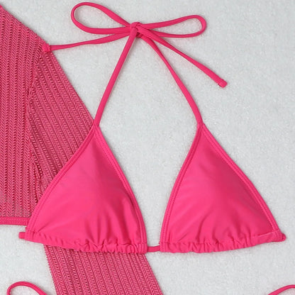2026 Sexy Bikinis Female Swimsuits Women's Three-Piece Swimwear Beach Swim Wear Bathing Suits Brazilian Bikini Set Pool Bather