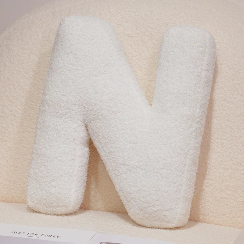 Cozy English Letters Pillow Sofa Cushion Living Room Decor 26 Letter Stuffed Doll Toy Kids Pillow Teaching Words Game Kid Toy