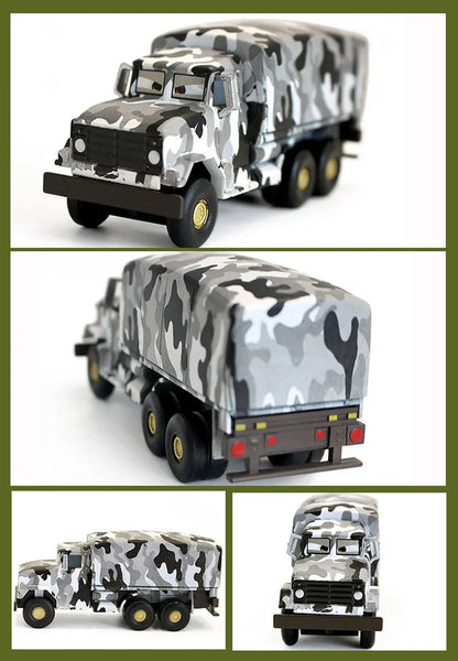 Disneyalloydie-castDisney Pixar car Bigfoot ice cream bar tall car glasses McQueen truck toy car model toy car gift for children