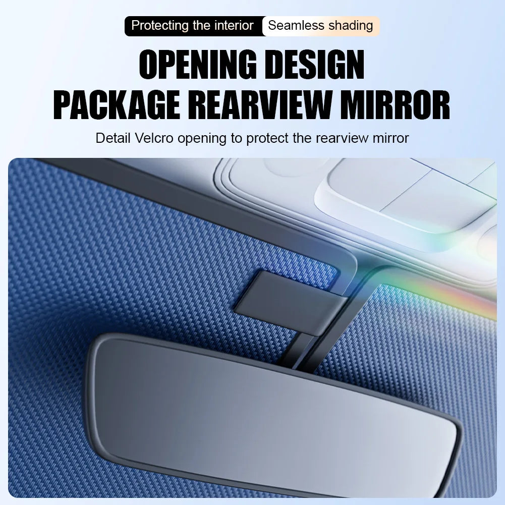 Portable Car Sun Shade Umbrella for Windshield High Shading UV Protection Foldable Front Window Cover Visor Umbrella Accessories