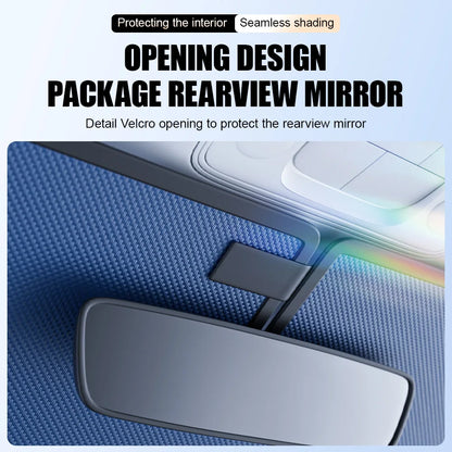 Portable Car Sun Shade Umbrella for Windshield High Shading UV Protection Foldable Front Window Cover Visor Umbrella Accessories