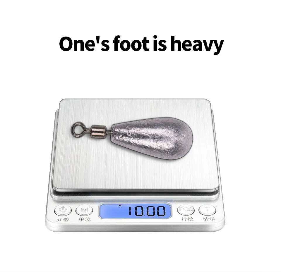 Quick Release Fishing Weight Sinker 10Pcs10g Soft Bait Sinker Bass Fishing Tackle Accessories Line Sinkers Hook Connector