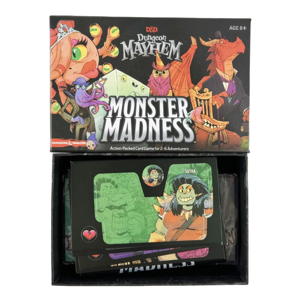 3 Styles Family Fun Board Game Playing Card Dungeon Mayhem Card Game Family Party Board Deck