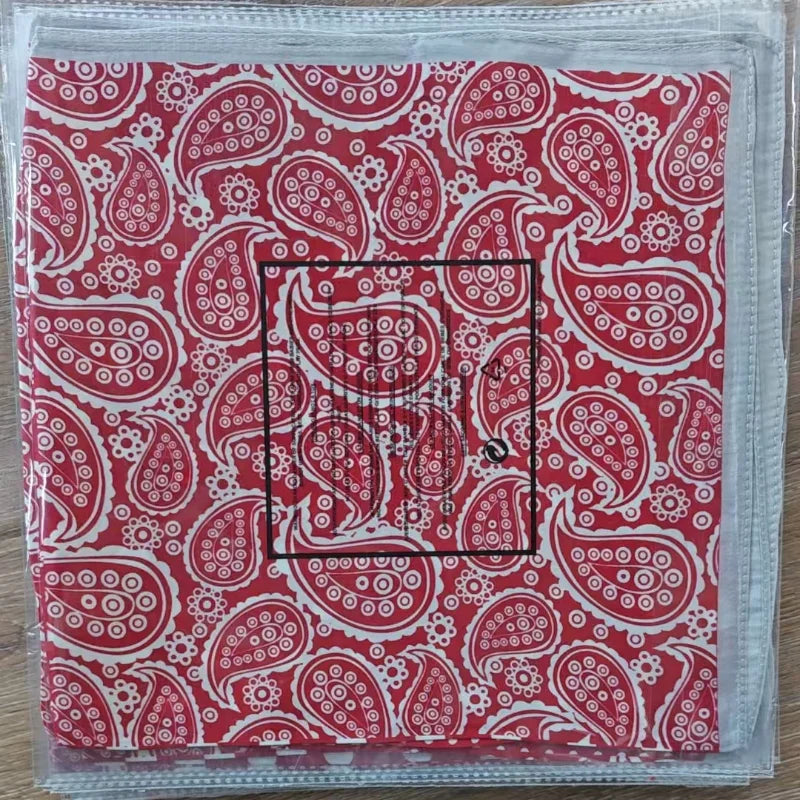 53cm Silk Printed Hijab Scarf for Women Silk Floral Print Small Scarf Fashionable and Versatile Scarf Neck Protector Hijab