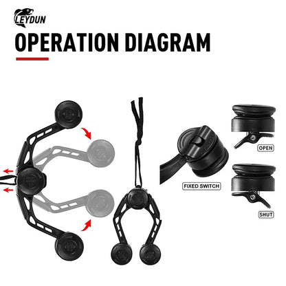 LEYDUN Fishing Tools GT FG PR Knotter Assist Line Leader Connection Knotting Machine Bobbin Winder Lines Wire Japan Knot Tool