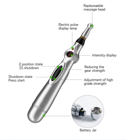 Electronic Acupuncture Pen Acupuncture Point Pen Acupuncture Point Pen Meridian Energy Meridian Pen Massage Pen Acupuncture Acup