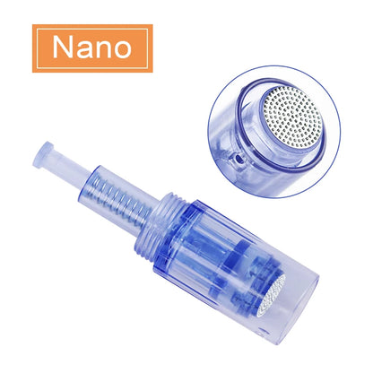 10PCS Derma Pen Needles Screw Cartridge Replacement Heads For Nano Microneedling Pen MicroNeedle Derma Stamp Skin Care