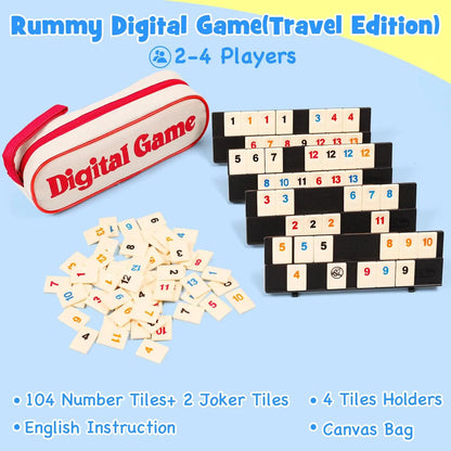 Israeli Mahjong Digital Mahjong Cards Table Game toys Leisure Gathering Multiplayer Board Games Props party game for adults