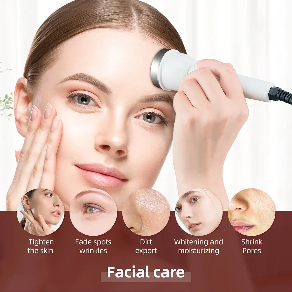 Ultrasound Skin Care Device - High Frequency Face & Eye Massager | AlluCanFind