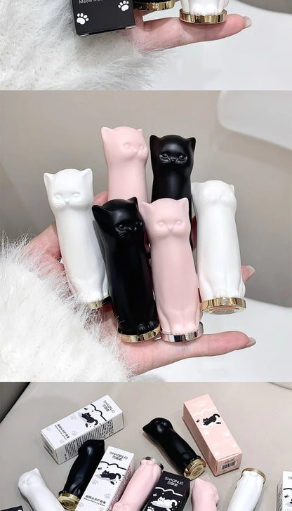 SHAQINUO Meowoqinqin Moisturizing Color Lip Balm, anti-dryness and crack fade lip lines Student Moisturizing lipstick