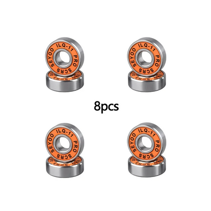 8PC bearings ILQ-11 high-speed bearings are suitable forskateboard long board inline roller skates and ice skates with low noise