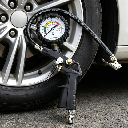 Tire Pressure Car Gun Tyre Monitor Gauge Tester Digital Gauges Automotive Tools Tool Air Meter Tires Workshop Manometer Repair