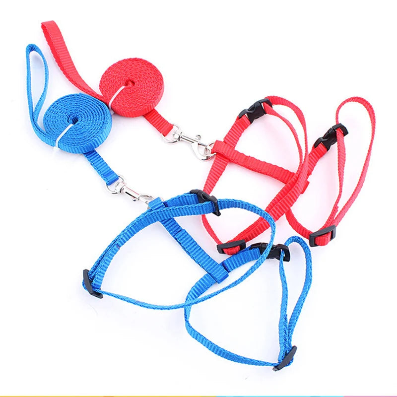 Cheap Sphynx Cat Harness and Leash Set Convenient Pet Harnesses for Cats Gotas Katten mascotas Accessories Outdoor Kedi Cat Lead