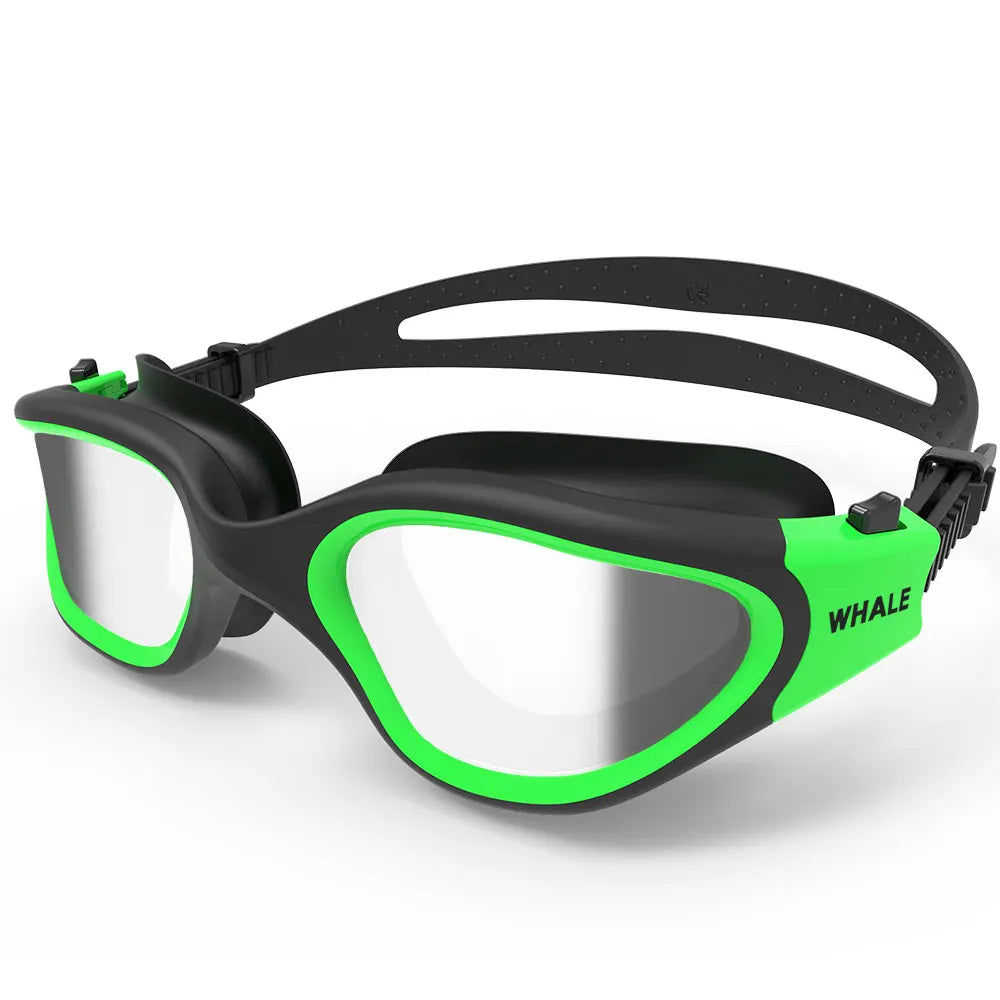 Adult Anti-Fog UV Protection Lens Men Women Swimming Goggles Waterproof Adjustable Silicone Swim Glasses Adults with Bag