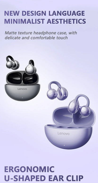 Lenovo Wireless Bluetooth 5.4 Earphones TWS Panoramic Sound Effects Ultra Long Battry Life Headphones Comfortable To Wear TA410