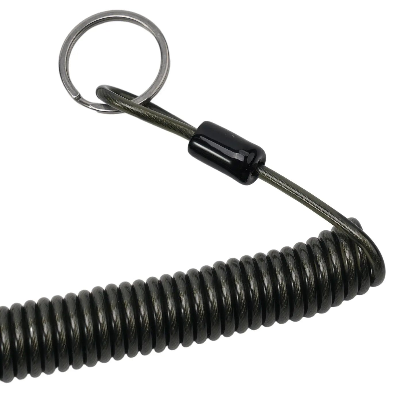 Fishing Missed Rope Anti-lost Spiral Spring Lure Pliers Lanyard Wire Spring Rope Prevent Rod Drop Lose Tool