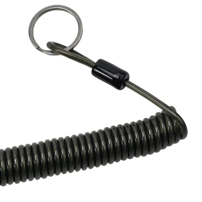 Fishing Missed Rope Anti-lost Spiral Spring Lure Pliers Lanyard Wire Spring Rope Prevent Rod Drop Lose Tool