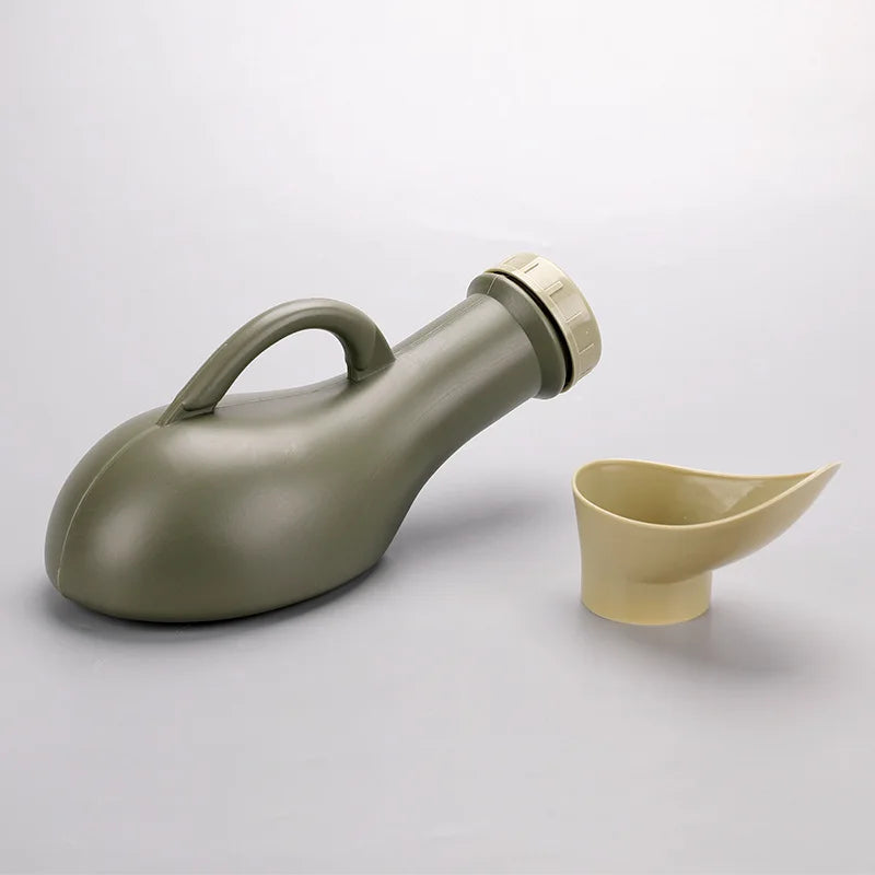 Lightweight Portable Plastic Mobile Urinal Bottle with Cap for Men Travel Camping Car Toilet Pee Aid