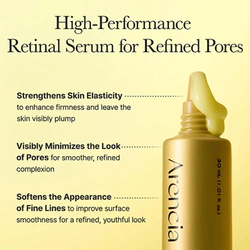 Korean Skin Care Brand Arencia Booster Shot Serum Vitamin C Brighten Skin Tone Essence Retinal Caffeine Smooth Fine Lines Serum