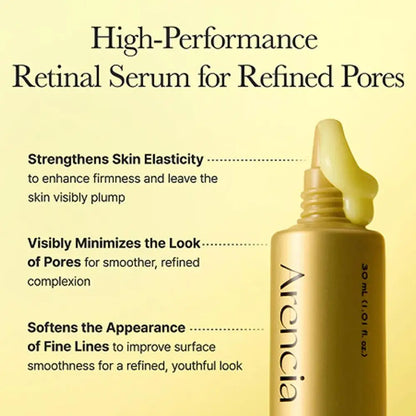 Korean Skin Care Brand Arencia Booster Shot Serum Vitamin C Brighten Skin Tone Essence Retinal Caffeine Smooth Fine Lines Serum