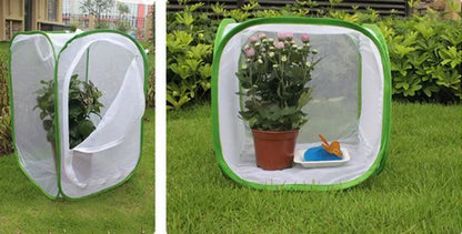 Collapsible Insect Cage Mesh Habitat Bird Butterfly Mantis Stick Grid Breeding Cricket Net Cloth Farm Cocoon Silkworm Hatch Cage