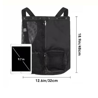 Drawstring Beach Storage Bag Sports Backpacks Basketball Bag Men Women Beach Backpacks Summer Swim Rucksack Mesh Sports Bag