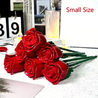 6 Small Red Rose