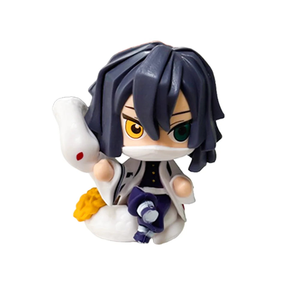 Demon Slayer Tanjiro Kamado Nezuko Anime Cartoon Figure Blind Box Creative Personalized Statue Model Ornament Surprise Gift Box