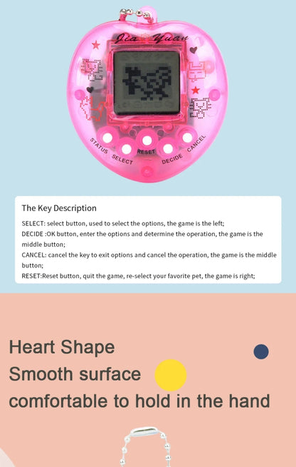 Kids Electronic Pets Game Tamagotchi Handheld Game Console Toy in Russian Original German Spanish Polish Virtual Digital Pet Toy