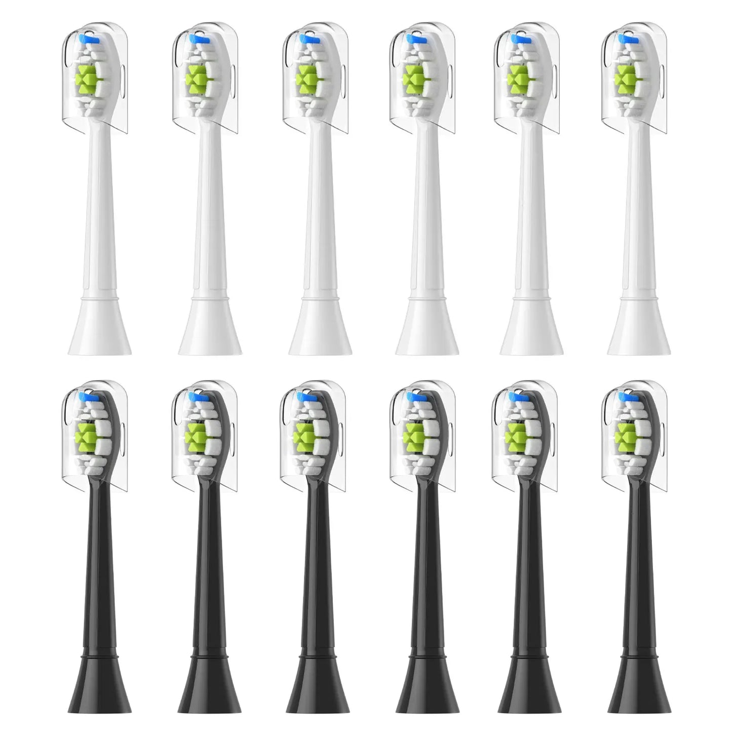 Replacement Brush Heads Compatible with Philips Sonicare Electric Toothbrush Fit for EasyClean, Gum Health, FlexCare, Healthy