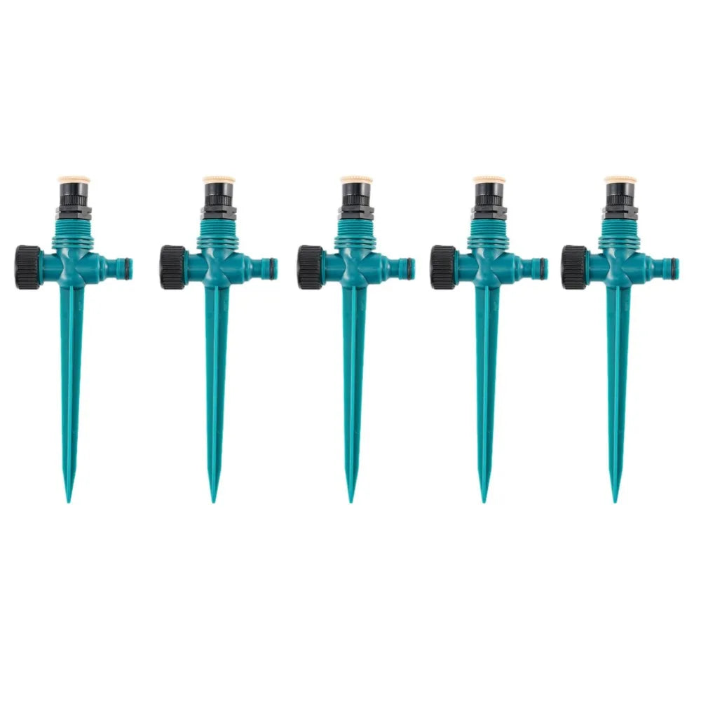 1/2/3/4/5Pcs Irrigation Watering System Agriculture Ground Automatic Tube Plug Buried Atomization 360° Rotation Garden Sprinkler