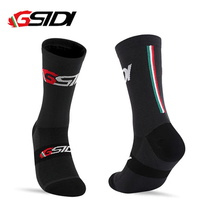 GSTDI New Cycling Socks High Quality Compression Men  Bike Outdoor Women Running Professional Sports Running