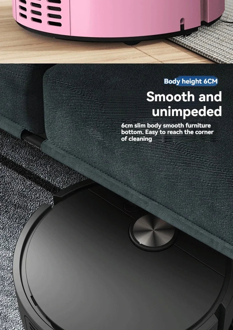 Smart Vacuum Cleaning Robot Mini Mopping Suction And Sweeping Integrated Fully Automatic Cleaning Sweeping Robot