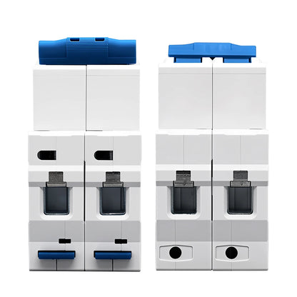 TOMZN 2P AC MCB TOB1-63H C Type 230/400V~ 50/60Hz Mini Circuit Breaker 3A 6A 10A 16A 20A 25A 32A 40A 50A 63A