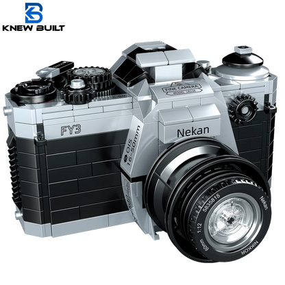 Classic Digital Camera Model Mini Brick Toys for Boys Adult Assembly Design Block Kits Classical Collection Projector Party Gift