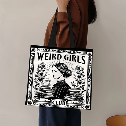 1 Pc Weird Girls Club Tote Bag, Girls Club Gifts, Girls Squad, Girls Crew, Girls Weekend, Gift For Hot Girls, Gift For Her, Bes