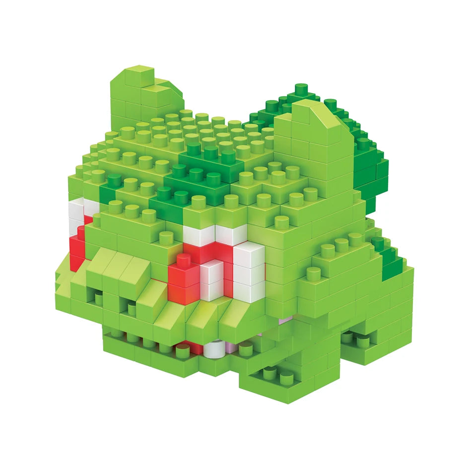 75 Style Building Blocks Assembly Anime Picachu Charizard Doll Blastoise Bulbasaur Gengar Bricks Figures Toy for Kid Gift