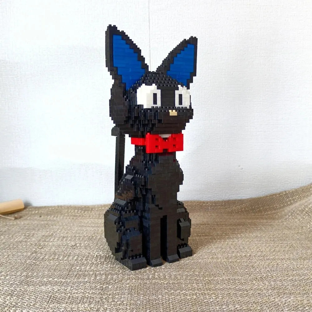Charming Shiba Inu or Black Cat Building Block Kit (in bag) Delightful Pet Models for Creative Unique Gift Idea Decorative Piece