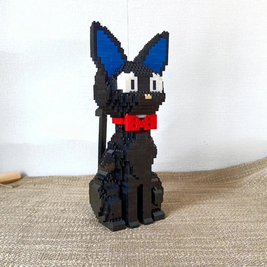 Charming Shiba Inu or Black Cat Building Block Kit (in bag) Delightful Pet Models for Creative Unique Gift Idea Decorative Piece