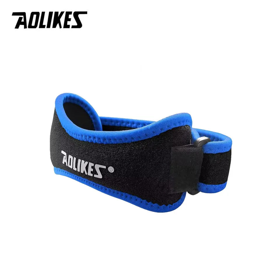 AOLIKES 1PCS Knee Braces for Knee Pain,Patella Knee Support Strap,Adjustable Patellar Tendon Stabilizer Band for Basketball
