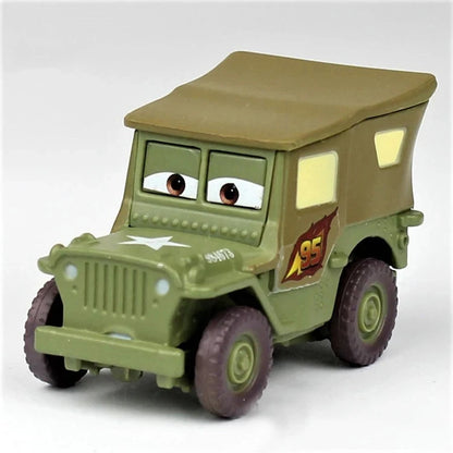 DisneyPixarCars 2 3 Lightning McQueen Matt Jackson Storm Ramirez 1:55 Alloy Pixar Cars Metal die-cast car toys, children's gifts