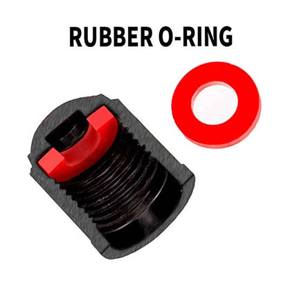PINMOAP Valve Cap Tire Valve Dust Cover With Built-In Seal Suitable For Universal Valve Caps For Automobiles Motorcycles Bicycle