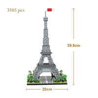Eiffel Tower blocks
